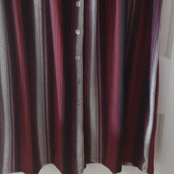 Paolino Soft Striped Boho dress large - Picture 5 of 8